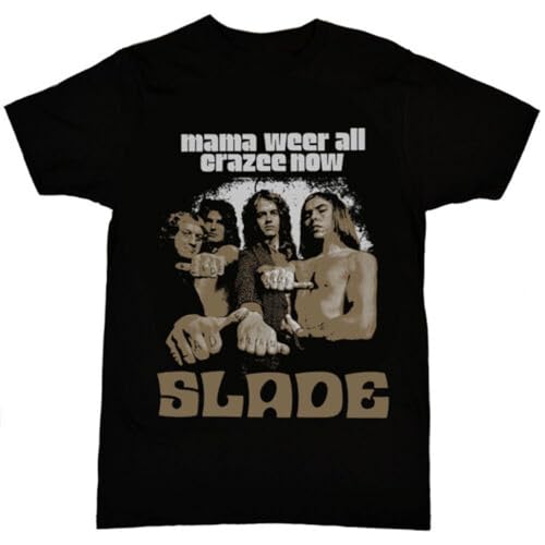 Vintage Slade Men T-Shirt Black Cotton Unisex S to 3XL BlackMedium Vintage Slade Men T-Shirt Black Cotton Unisex S to 3XL BlackMedium von XDCERE