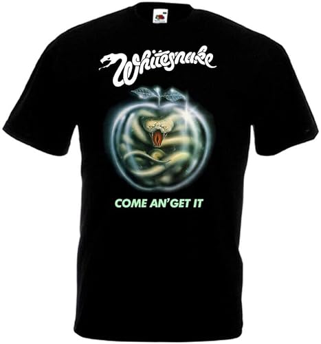 Whitesnake Come An' Get It t-Shirt Black Hard Rock Band S-5XL BlackX-Large Whitesnake Come An' Get It t-Shirt Black Hard Rock Band S-5XL BlackX-Large von XDCERE