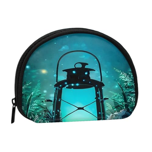 Fireflies and Lantern Minis Aufbewahrungstasche Shell Wallet Kleine Münzbörse mit Minis mit Reißverschluss Kleingeldbörse für Münzschlüssel Sie können auch alle kleinen Gegenstände aufbewahren, die von XDCYWBZDBC