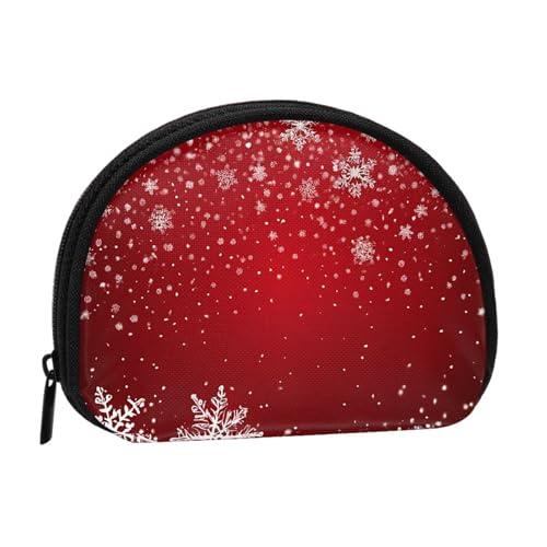 Mini Weihnachten Aufbewahrungstasche mit Reißverschluss für Münzen, Schlüssel, Sie können auch alle kleinen Gegenstände aufbewahren, die Sie wollen, Schwarz , one size, Münzbeutel von XDCYWBZDBC