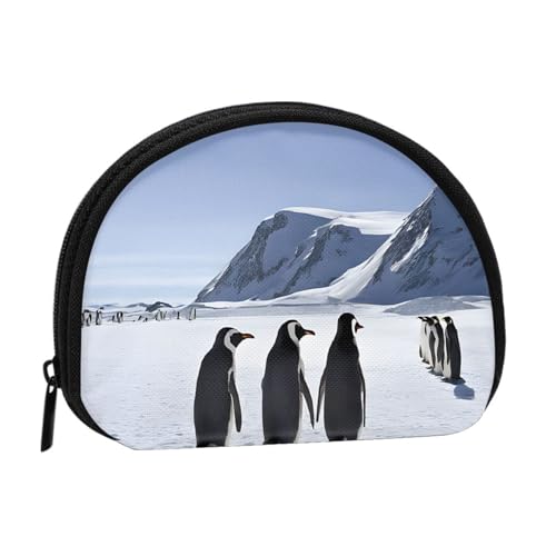Penguins On The Iceberg Minis Storage Bag Shell Wallet Small Coin Purse with Minis with Zipper Change Purse for Coin Keys You Can Also Store Any Small Objects You Want, Schwarz , Einheitsgröße, Penguins On The Iceberg Minis Storage Bag Shell Wallet Small Coin Purse with Minis with Zipper Change Purse for Coin Keys You Can Also Store Any Small Objects You Want, Schwarz , Einheitsgröße, von XDCYWBZDBC