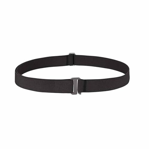 XDGBGFN Stretchgürtel Damen Stoffgürtel Damen Elastischer Gürtel Verstellbarer Unsichtbar Gürtel mit Flacher Schnalle Für Jeans Hosen Kleider langes Hemd von XDGBGFN