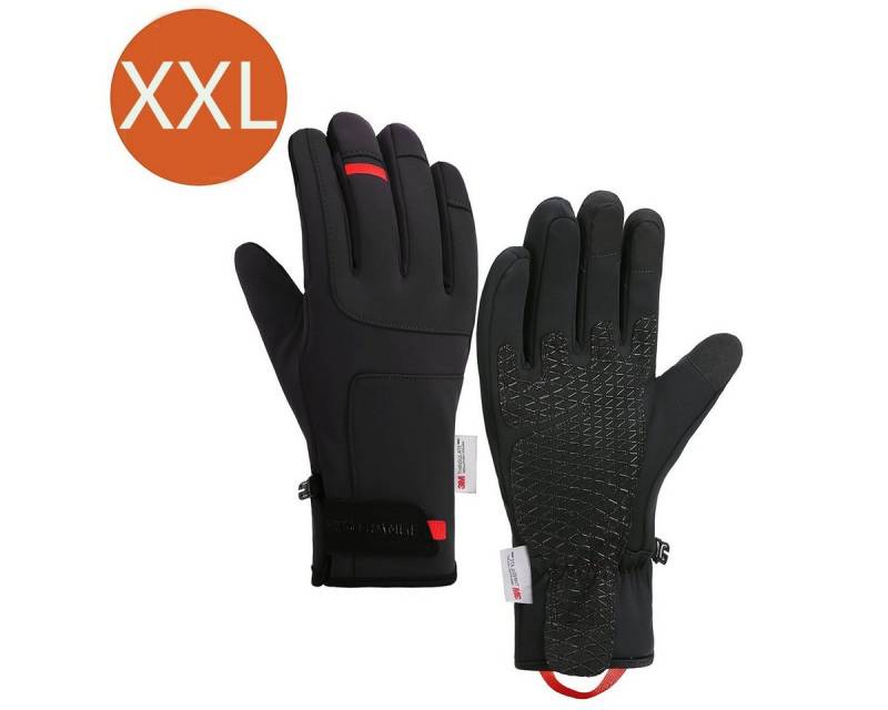 XDeer Fahrradhandschuhe Fahrradhandschuhe Winterhandschuhe mit wasserdichter Membrane und Touchscreen-Funktion Anti-Rutsch Ski Handschuhe von XDeer