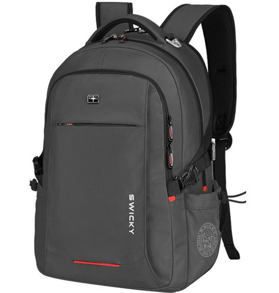 XDeer Laptoprucksack Laptoprucksack Reiserucksack,großer Anti-Diebstahl Rucksack für Männer und Frauen mit USB-Ladeanschluss, 16-Zoll-wasserfester Big Business-Computer Rucksack, bestes Geschenk für Jungen, Mädchen, Studenten (Set), Laptoprucksack Herren aus hochwertigem reißfestem und wasserabweisendem Polyestergewebe mit hochdichtem Nylonfutter, speziell behandelt für Wasserbeständigkeit von XDeer