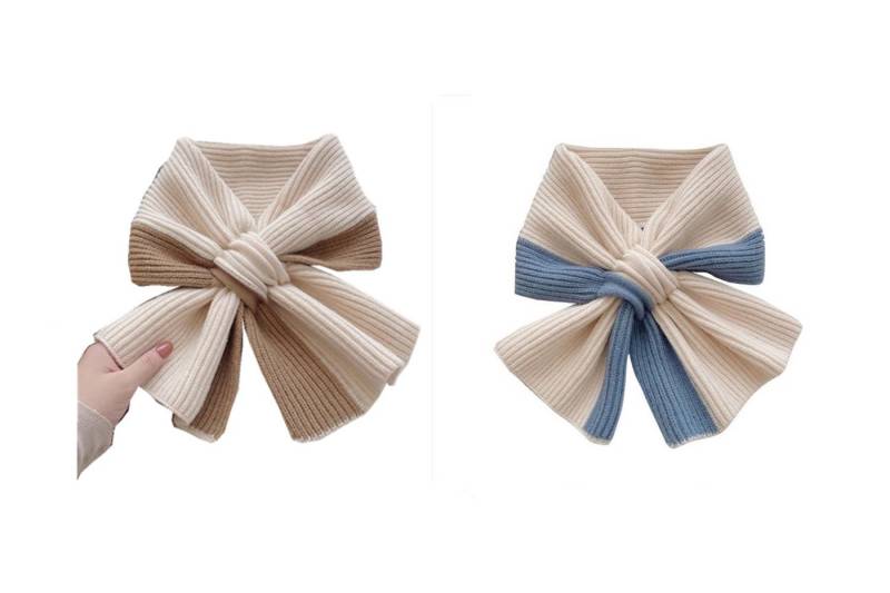 XDeer Modeschal 2 Stück Damen Schal,Winter Schal Warm, Damen Halstuch Kurzversion von XDeer