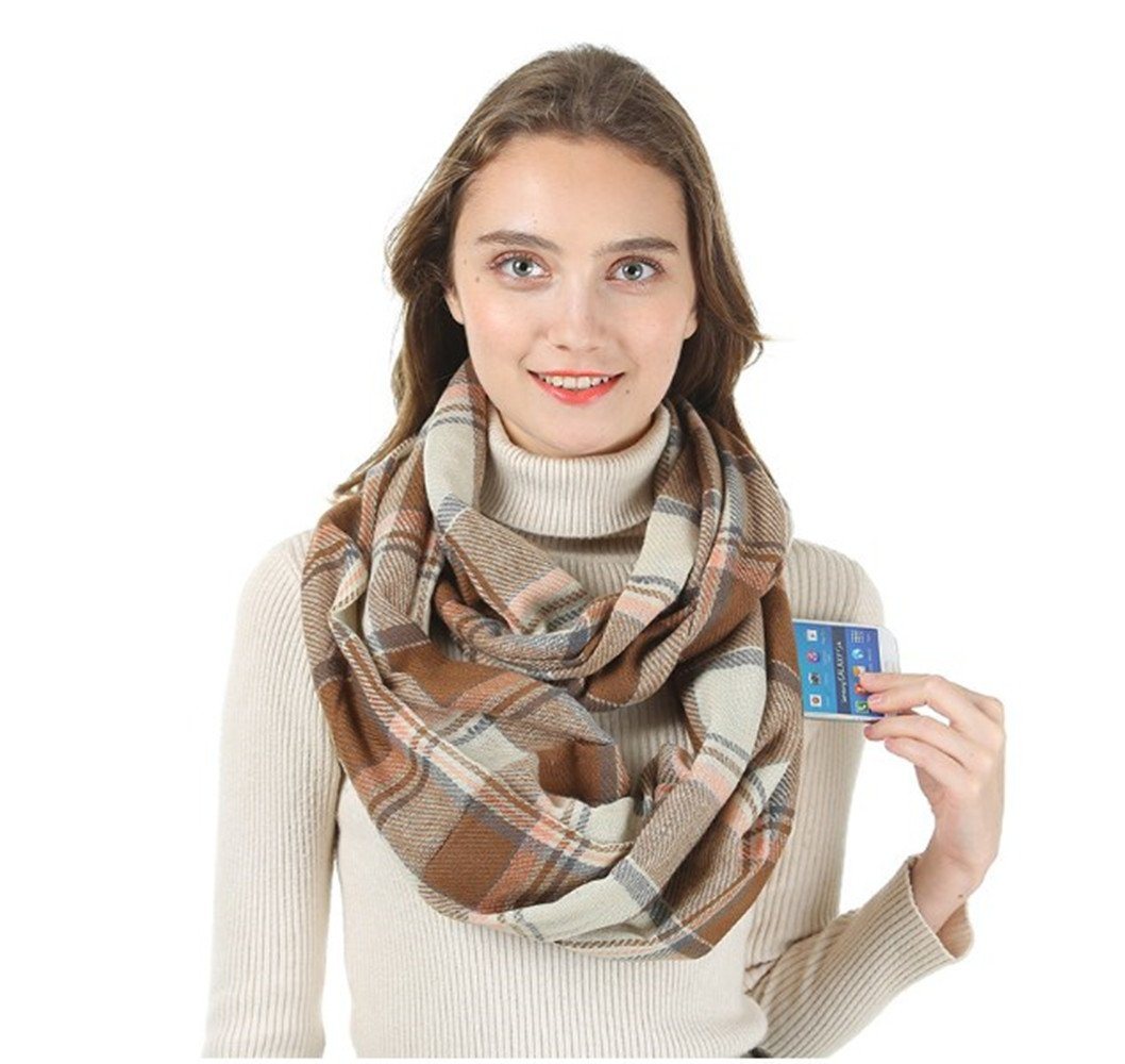 XDeer Schal Damen Schal,kuschelweich Karo,Winter Schal Loop, Damen Halstuch Geschenk für Frauen in verschiedenen Farben von XDeer