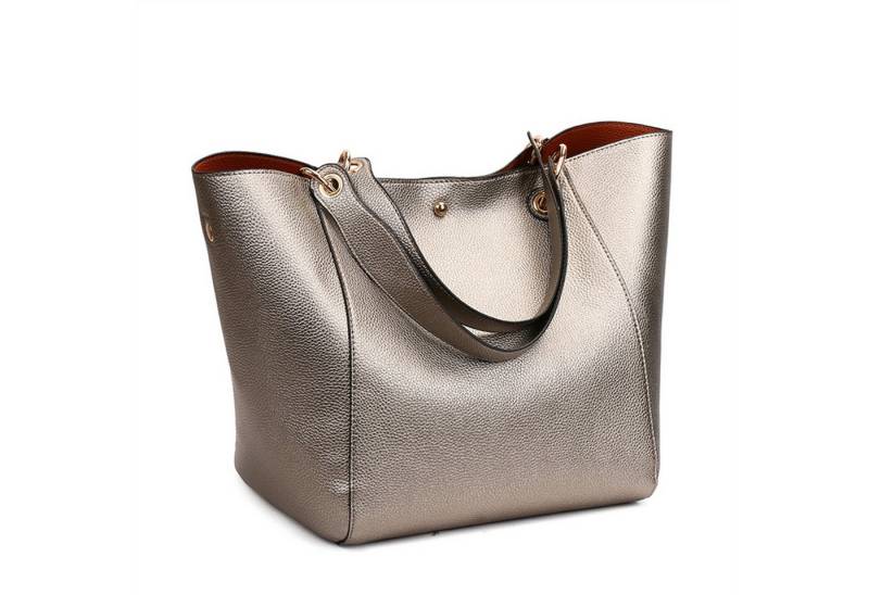 XDeer Schultertasche Damen-Shopper Tote Große Kunstleder-Handtasche, Wasserschutz & Ledergriff - Perfektes Geschenk für Frauen von XDeer