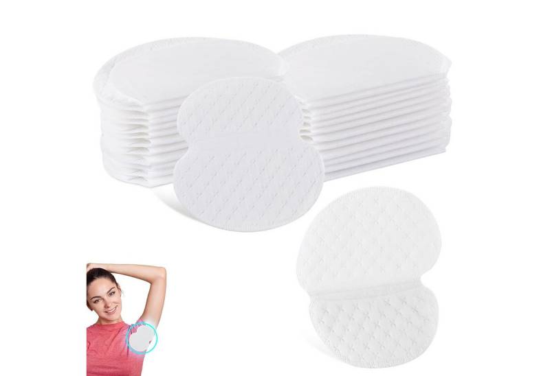 XDeer Schweißband 40 und 80 Stück Selbstklebend Achselpads Baumwolle Achsel Schweiß von XDeer