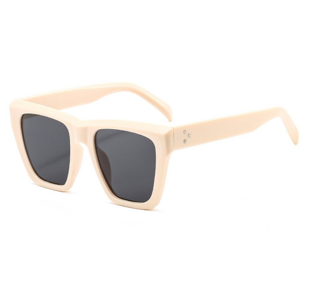 XDeer Sonnenbrille Sonnenbrille Damen Retro,Übergroße Quadratische Sonnenbrillen Style Trendy von XDeer