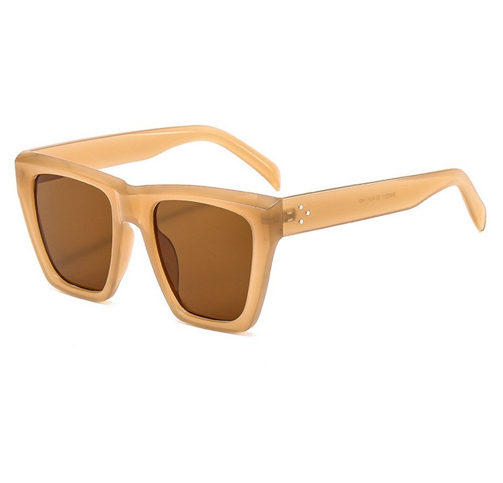 XDeer Sonnenbrille Sonnenbrille Damen Retro,Übergroße Quadratische Sonnenbrillen Style Trendy von XDeer