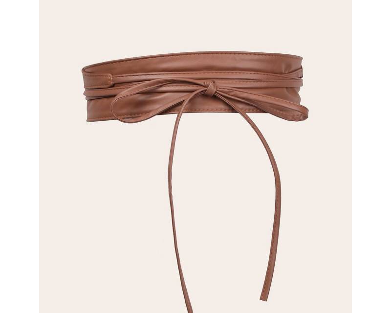 XDeer Taillengürtel Taillengürtel zum Binden,Damen gürtel Taillengürtel aus weicher Ledernachbildun(Boho-Stil) von XDeer