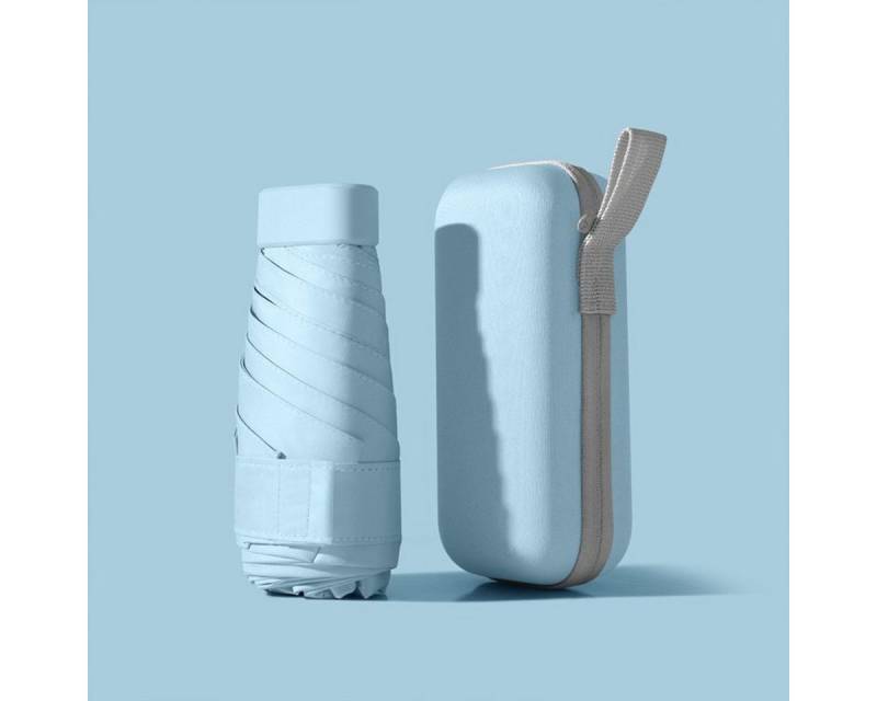 XDeer Taschenregenschirm Taschenschirm Regenschirm 6 Rippen UV Schutz Ultraleicht, Faltbar Mini Regenschirm Taschenregenschirm Sturmfest Klein von XDeer