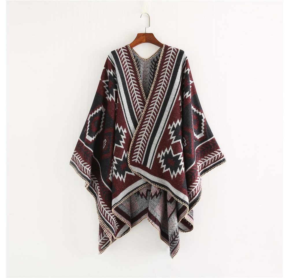 XDeer XXL-Schal Damen Schal,XXL Schal,Poncho in kuscheliger mit kleinen Fransen, Winterschal Damen Halstuch Geschenk für Frauen von XDeer