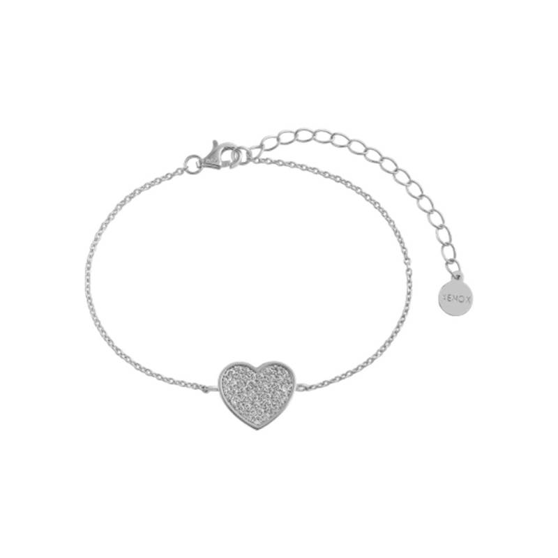 XENOX Armband XENOX Armband Damen "Love Story" Silber mit Zirkonia XS3605 von XENOX