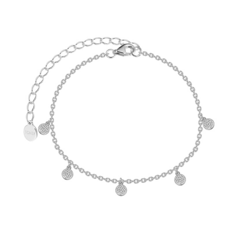 XENOX Armband XENOX Armband "Poppy Glitz" silberfarben XS10012 von XENOX