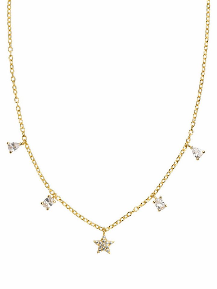 XENOX Charm-Kette Halskette für Damen (keine Angabe, 1-tlg., Charm-Kette) von XENOX