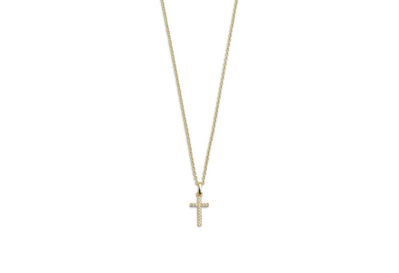 XENOX Kette mit Anhänger XENOX Halskette Damen "Symbolic Power" Silber goldfarben Anhänger von XENOX