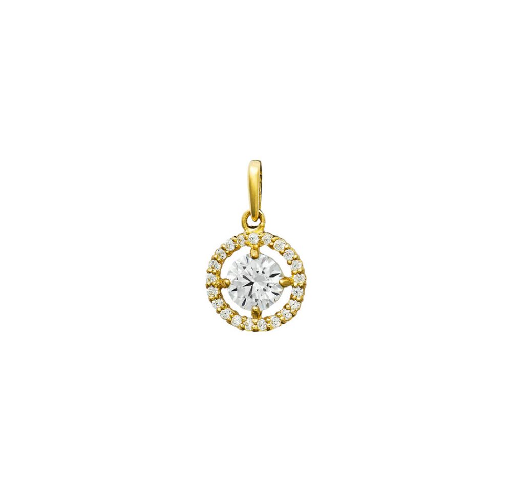XENOX Kette mit Anhänger XG14K0202, Kettenanhänger mit Zirkonia von XENOX