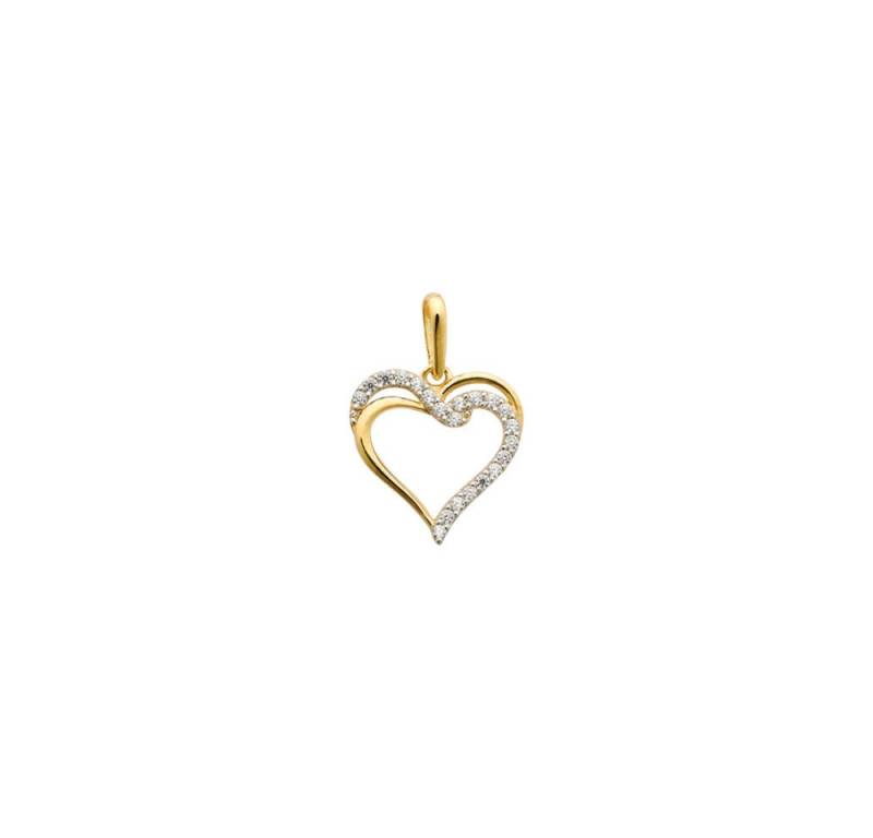 XENOX Kette mit Anhänger XG14K0210G, herzförmiger Kettenanhänger XENOX Kette mit Anhänger XG14K0210G, herzförmiger Kettenanhänger von XENOX