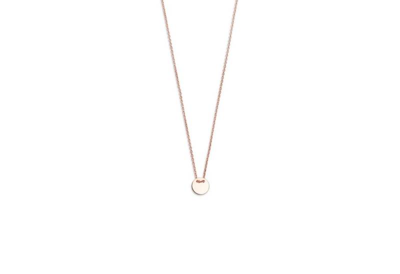 XENOX Kette mit Einhänger XS3567R Kette mit Anhänger Damen Collier Coin Silber Rosé von XENOX