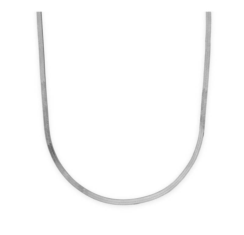 XENOX Kette ohne Anhänger Collier Fischgrätenkette Damen Basic Sterlingsilber 40 cm KHE030 von XENOX