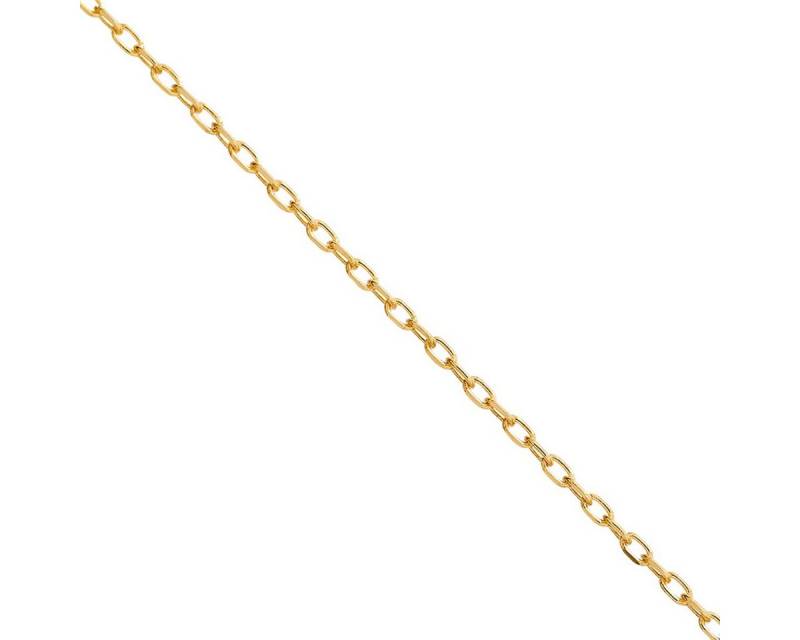 XENOX Kette ohne Anhänger Halskette Damen Fine Basic 14 Karat Gelbgold 42 cm XG14K3904 von XENOX