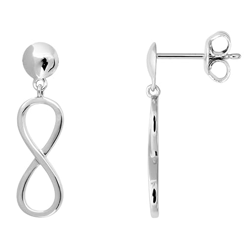 XENOX Ohrringe XS2912 Damen Ohrstecker Unendlich Symbolic Power Sterling-Silber 925 Silber von Xenox