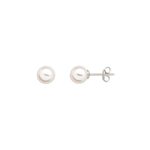 XENOX Ohrringe XS5130 Damen Ohrstecker Pearldreams Basic Sterling-Silber 925 Silber weiß synth. Perle von XENOX