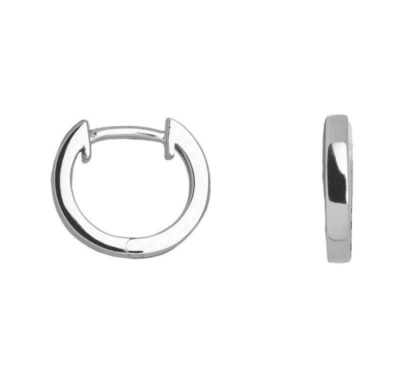 XENOX Paar Ohrstecker Ohrringe Creolen Damen Klassic Sterlingsilber 12 mm XS8658 von XENOX