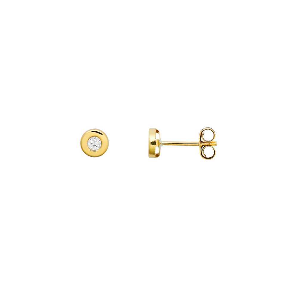 XENOX Paar Ohrstecker XG14K6086G, zwei Zirkonia-Steine von XENOX