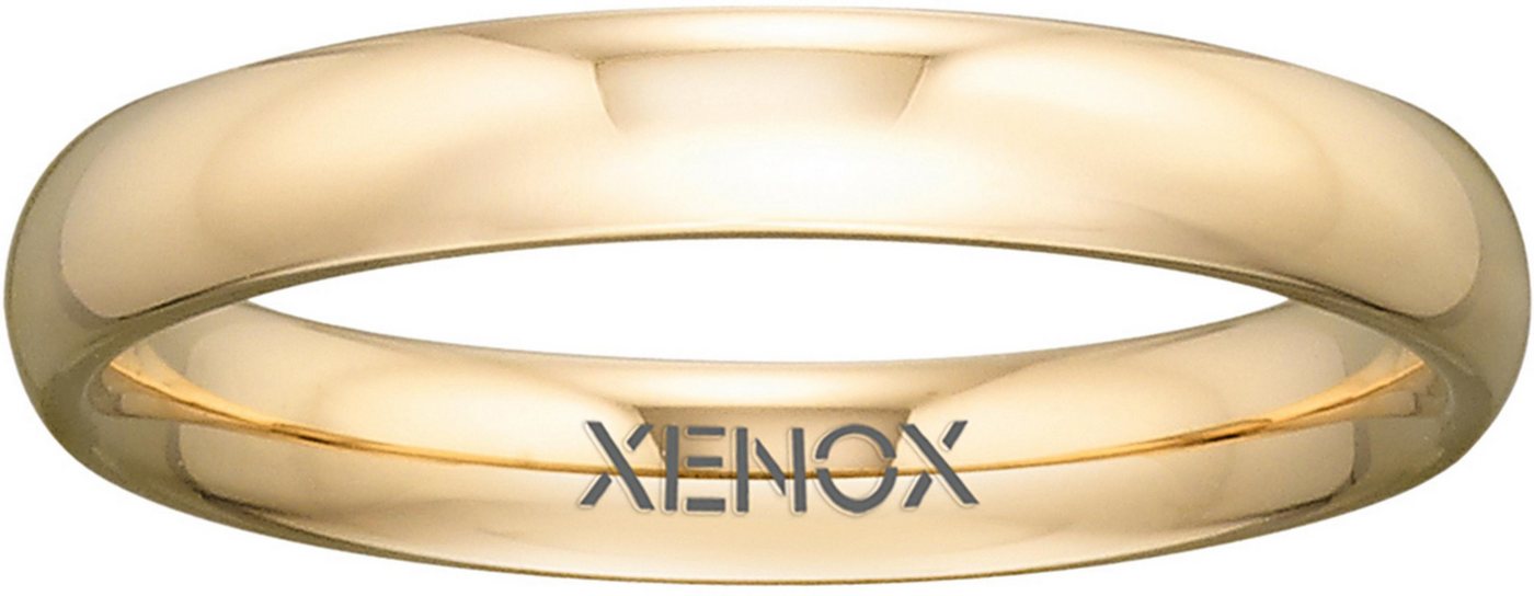 XENOX Partnerring Geschenk "LIEBE" Xenox & Friends, X2306, Edelstahl von XENOX