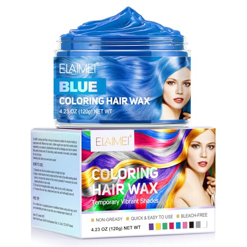 Waschbares Haarwachs, Unisex, Haarformwachs, natürliche Formel für ausdrucksstarke und unverwechselbare Haare, geeignet für Männer und Frauen von XEYYHAS