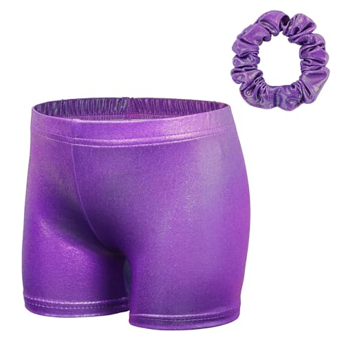 XFGIRLS Enge Shorts Gymnastikkostüme Ballettkostüme Tanzkostüme Passende Einfarbige Enge Shorts Geeignet Für Mädchen Im Alter Von 3-14 Jahren von XFGIRLS