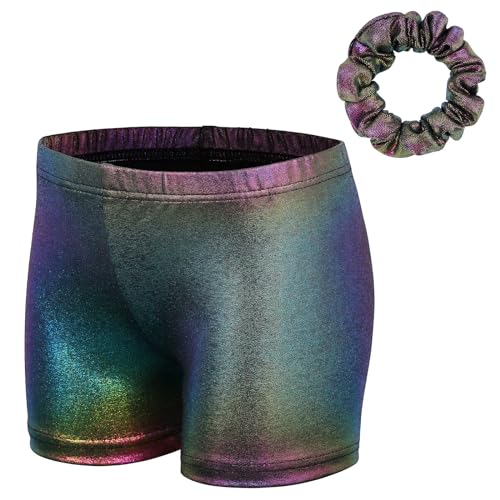 XFGIRLS Enge Shorts Gymnastikkostüme Ballettkostüme Tanzkostüme Passende Einfarbige Enge Shorts Geeignet Für Mädchen Im Alter Von 3-14 Jahren von XFGIRLS
