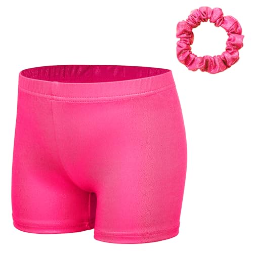 XFGIRLS Enge Shorts Gymnastikkostüme Ballettkostüme Tanzkostüme Passende Einfarbige Enge Shorts Geeignet Für Mädchen Im Alter Von 3-14 Jahren von XFGIRLS