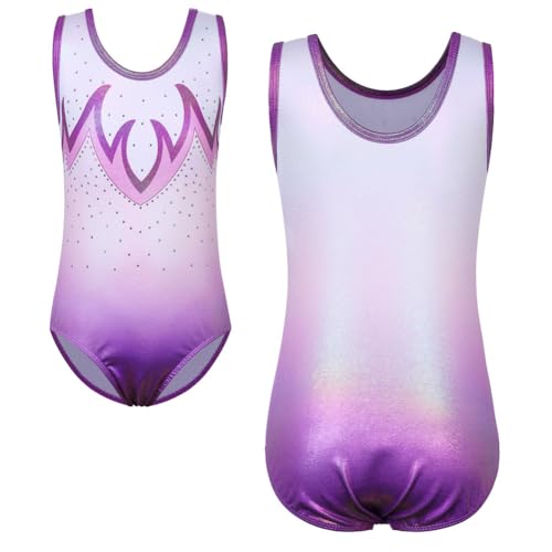 XFGIRLS Mädchen Klassischer Stil Enge Tanzkostüme Gymnastikkostüme Ballettkostüme Geeignet Für Mädchen Im Alter Von 5-14 Jahren von XFGIRLS