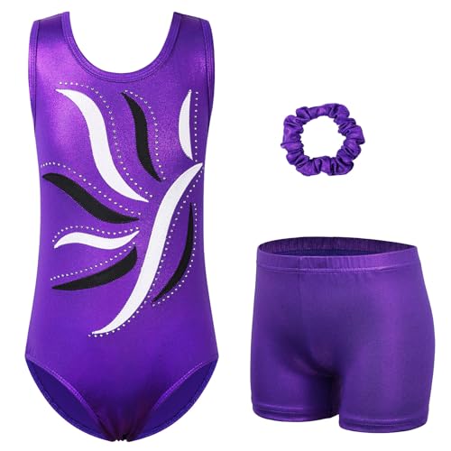 XFGIRLS Mädchen Klassischer Stil Enge Tanzkostüme Gymnastikkostüme Ballettkostüme Geeignet Für Mädchen Im Alter Von 5-14 Jahren von XFGIRLS