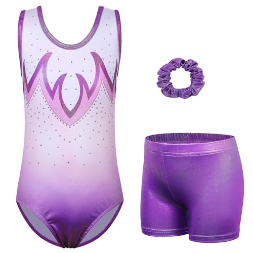 XFGIRLS Mädchen Klassischer Stil Enge Tanzkostüme Gymnastikkostüme Ballettkostüme Geeignet Für Mädchen Im Alter Von 5-14 Jahren von XFGIRLS