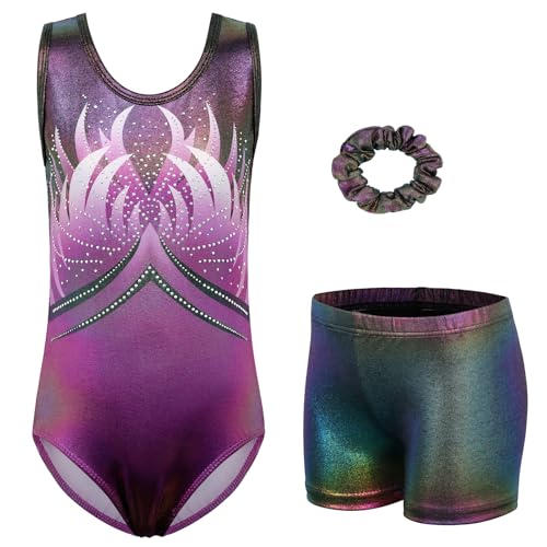 XFGIRLS Mädchen Klassischer Stil Enge Tanzkostüme Gymnastikkostüme Ballettkostüme Geeignet Für Mädchen Im Alter Von 5-14 Jahren von XFGIRLS