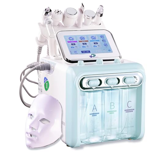 Professionelle Wasserstoff-Sauerstoff-Gesichtsmaschine, 7 in 1 Gesichts Haut Spa Maschine für Haus und Schönheitssalon, kreatives Geschenk für Frauen Professionelle Wasserstoff-Sauerstoff-Gesichtsmaschine, 7 in 1 Gesichts Haut Spa Maschine für Haus und Schönheitssalon, kreatives Geschenk für Frauen von XFK