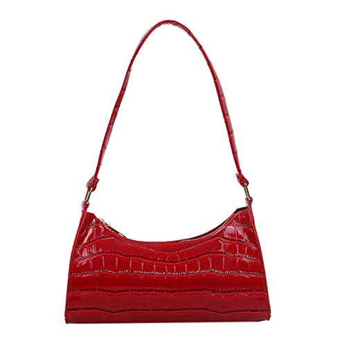 XFLSDHGD Mode Frauen Einkaufen Handtaschen Alligator Muster Einkaufsumbilder Casual Reißverschluss für tägliche Einkäufe Freizeitreisen von XFLSDHGD