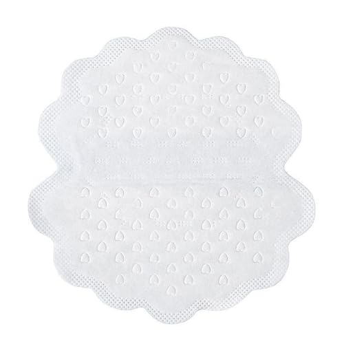 XFSRG 40 Stück Achselpads Damen Hochwertige Anti Schweiß Pads für Baden & Körperpflege Papier Achselpads Herren für Sicheres und Frisches Gefühl(Weiß) von XFSRG