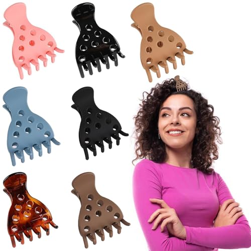 XFSRG 7 Stück Haarspangen Damen zum Anheben der Haarwurzeln Volumen Lockige Haarklammern für Alle Gelegenheiten(Multicolour A) von XFSRG