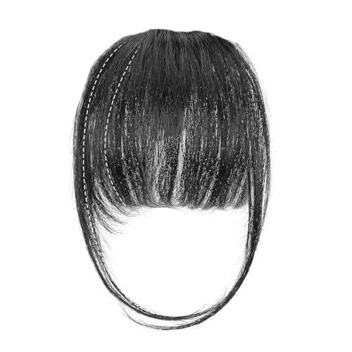 XFSRG Clip In Extensions Haar Haarteile Natürliches Aussehen Haarverlängerung Für Frauen (Naturschwarz) von XFSRG