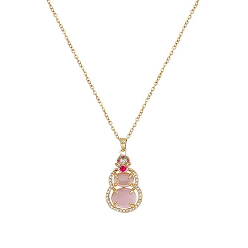 XFSRG Damen Halskette Goldkette Modeschmuck Kette mit Anhänger Exquisites Design für Mädchen und Frauen Perfekt für Besondere Anlässe und als Geschenk XFSRG Damen Halskette Goldkette Modeschmuck Kette mit Anhänger Exquisites Design für Mädchen und Frauen Perfekt für Besondere Anlässe und als Geschenk von XFSRG