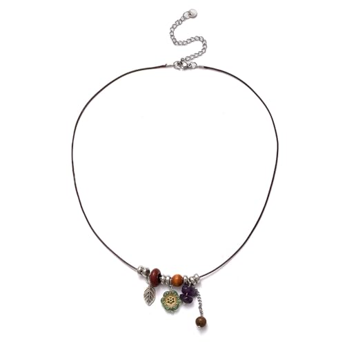 XFSRG Damen Halskette Handgefertigte Modeschmuck Kette mit Anhänger Exklusives Design für Frauen Perfekt für jeden Anlass XFSRG Damen Halskette Handgefertigte Modeschmuck Kette mit Anhänger Exklusives Design für Frauen Perfekt für jeden Anlass von XFSRG