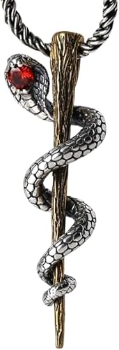 XFSRG Harry Potter Halskette für Mädchen Exquisite Schlangendesign Anhänger Hochwertige Materialien Perfekt für Erstkommunion und Geburtstagsgeschenk von XFSRG