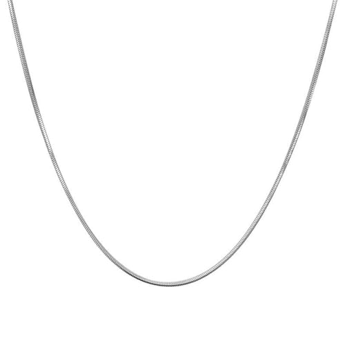 XFSRG Damen Kette Silberkette Halskette Modeschmuck Silber Plattenkette Choker Kette für Mädchen und Frauen Eleganter Schmuck für jeden Anlass XFSRG Damen Kette Silberkette Halskette Modeschmuck Silber Plattenkette Choker Kette für Mädchen und Frauen Eleganter Schmuck für jeden Anlass von XFSRG