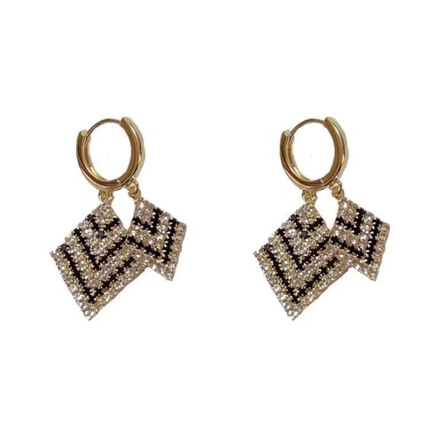 XFSRG Damen Ohrringe Set Gold Hängend Lange Ohrringe Statement Vintage Schmuck für Hochzeit und Party Exquisite Handgefertigte XFSRG Damen Ohrringe Set Gold Hängend Lange Ohrringe Statement Vintage Schmuck für Hochzeit und Party Exquisite Handgefertigte von XFSRG