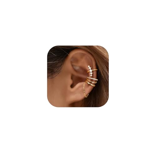 XFSRG Elegante Kleine Ohrstecker Damen Ohrringe Für Mädchen Kupfer Stern Design Modisch Vielseitig (A) von XFSRG